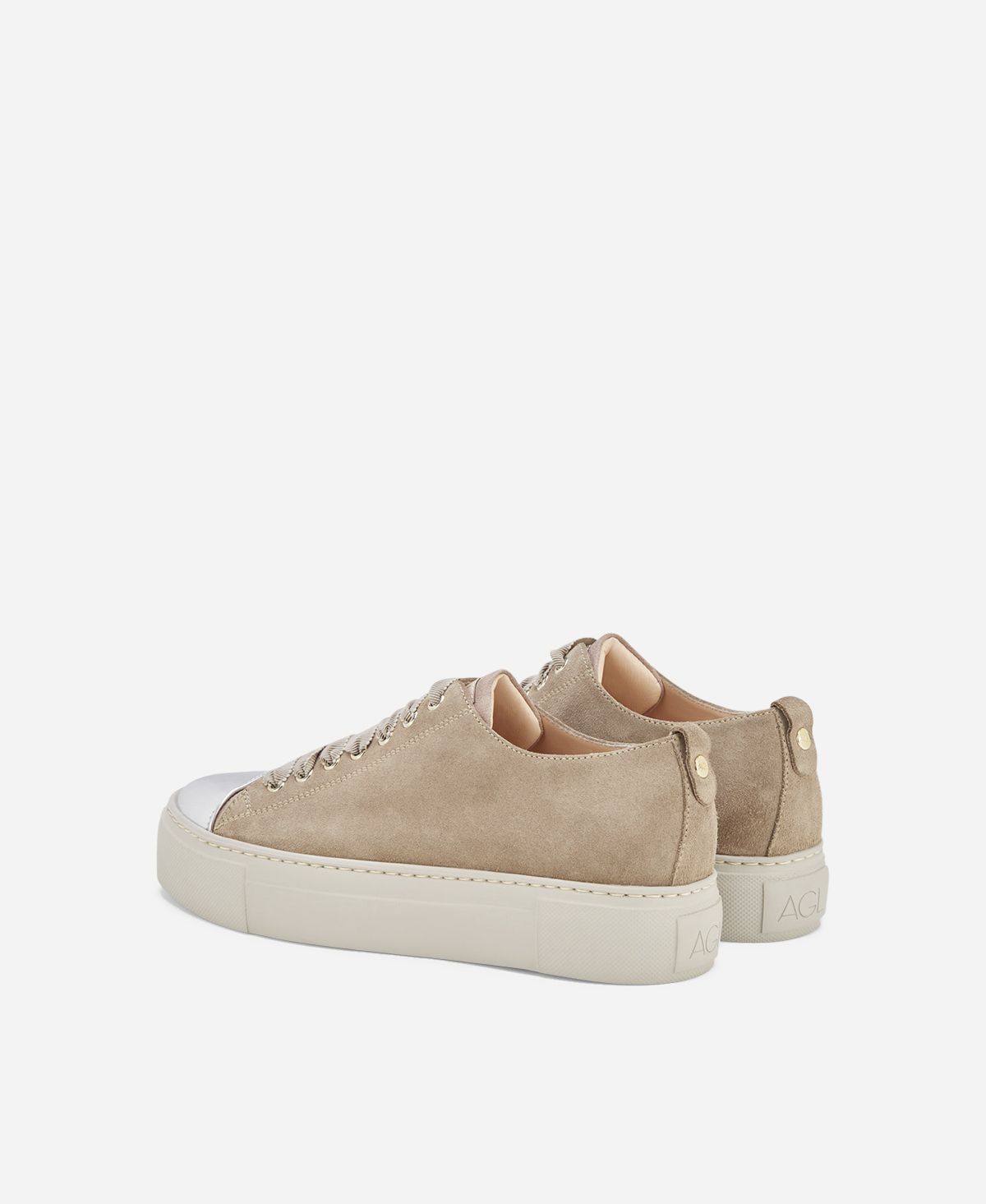 Agl Sneaker con puntina Tortora MOLLIE Moda