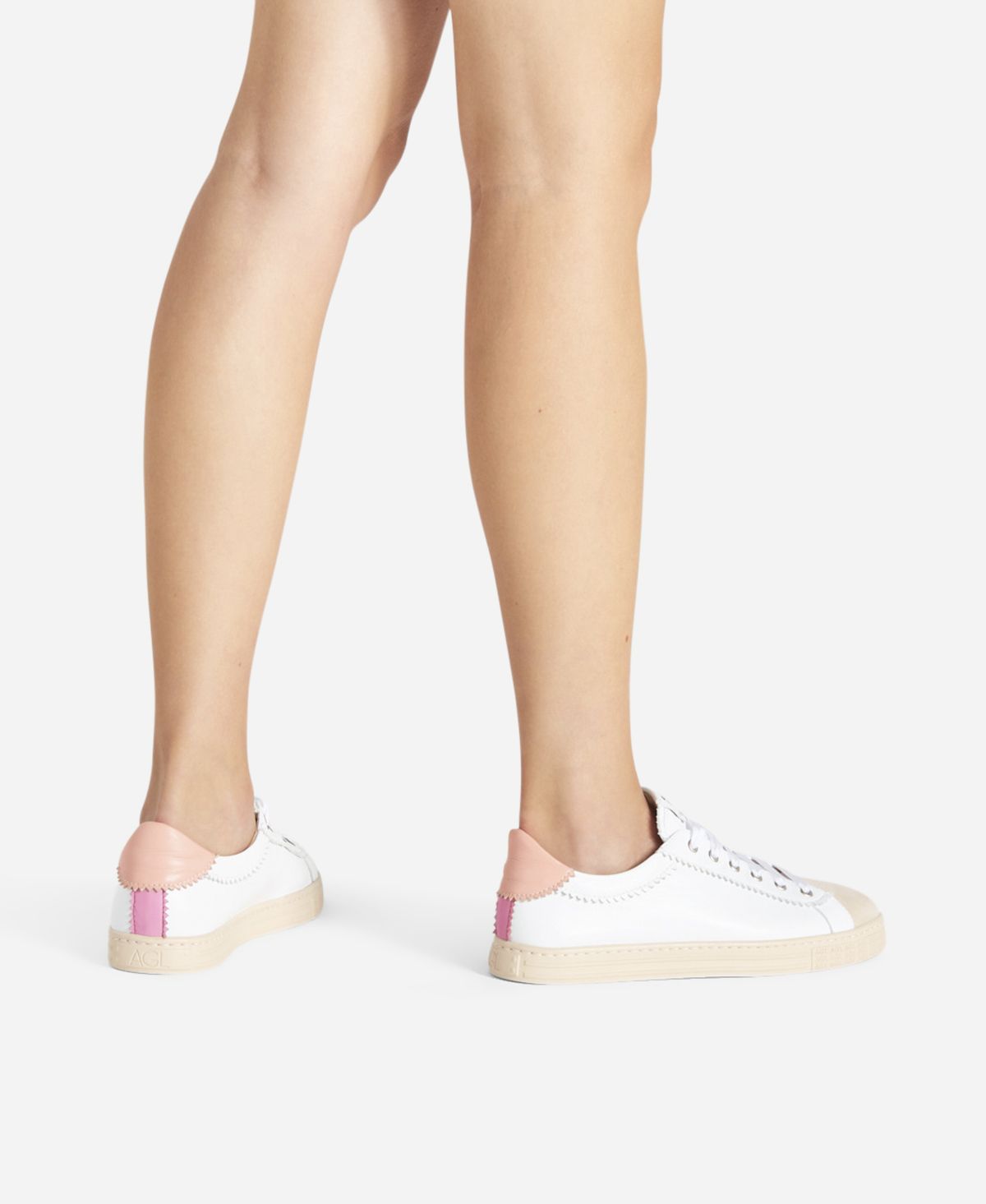 Agl Sneaker in pelle Rosa Sade Soddisfazione Garantita