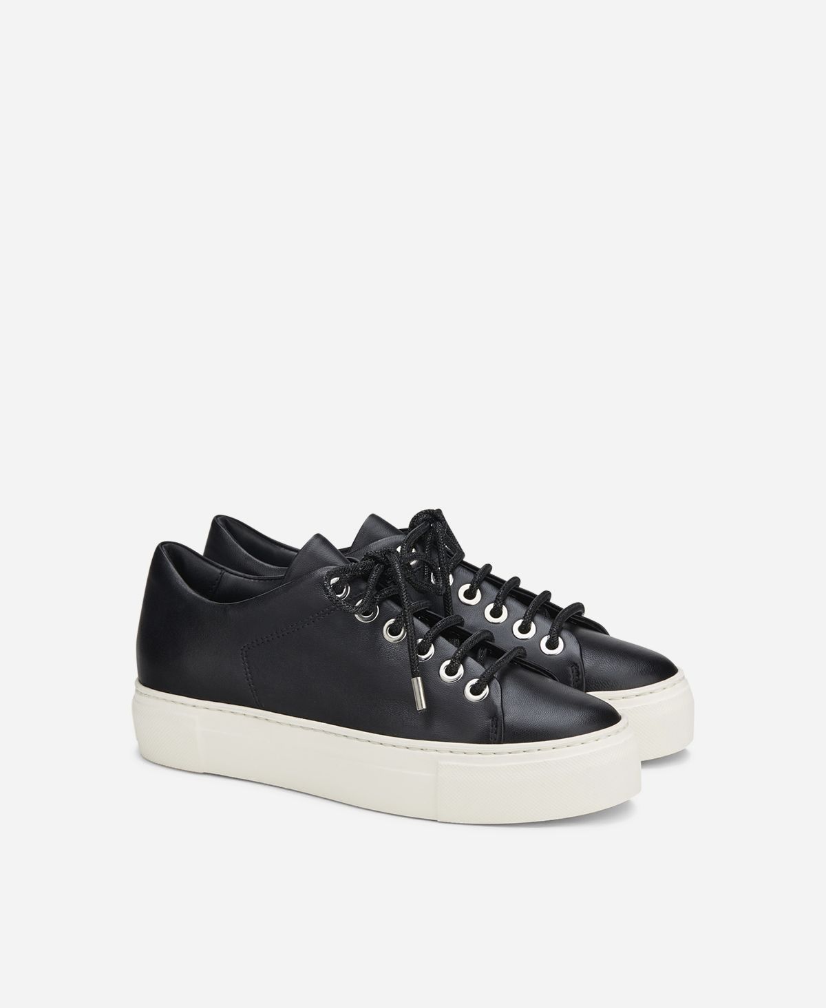Agl Sneaker con lacci gioiello Nero Crystal Negozi Online