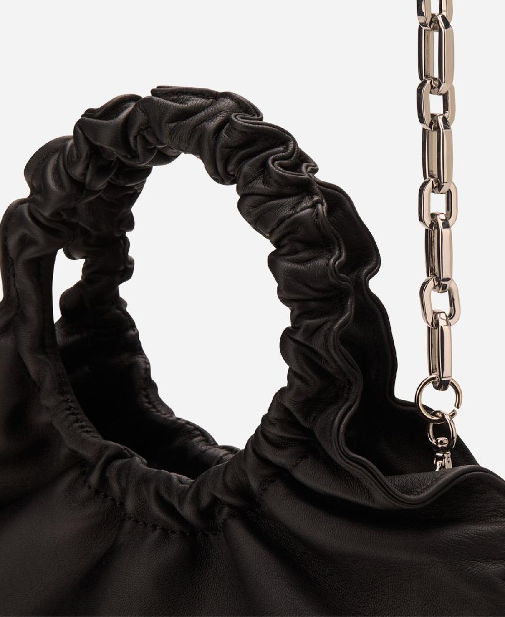 Agl Mini borsa in pelle Nero Mini Gretty Fino al 50% di sconto
