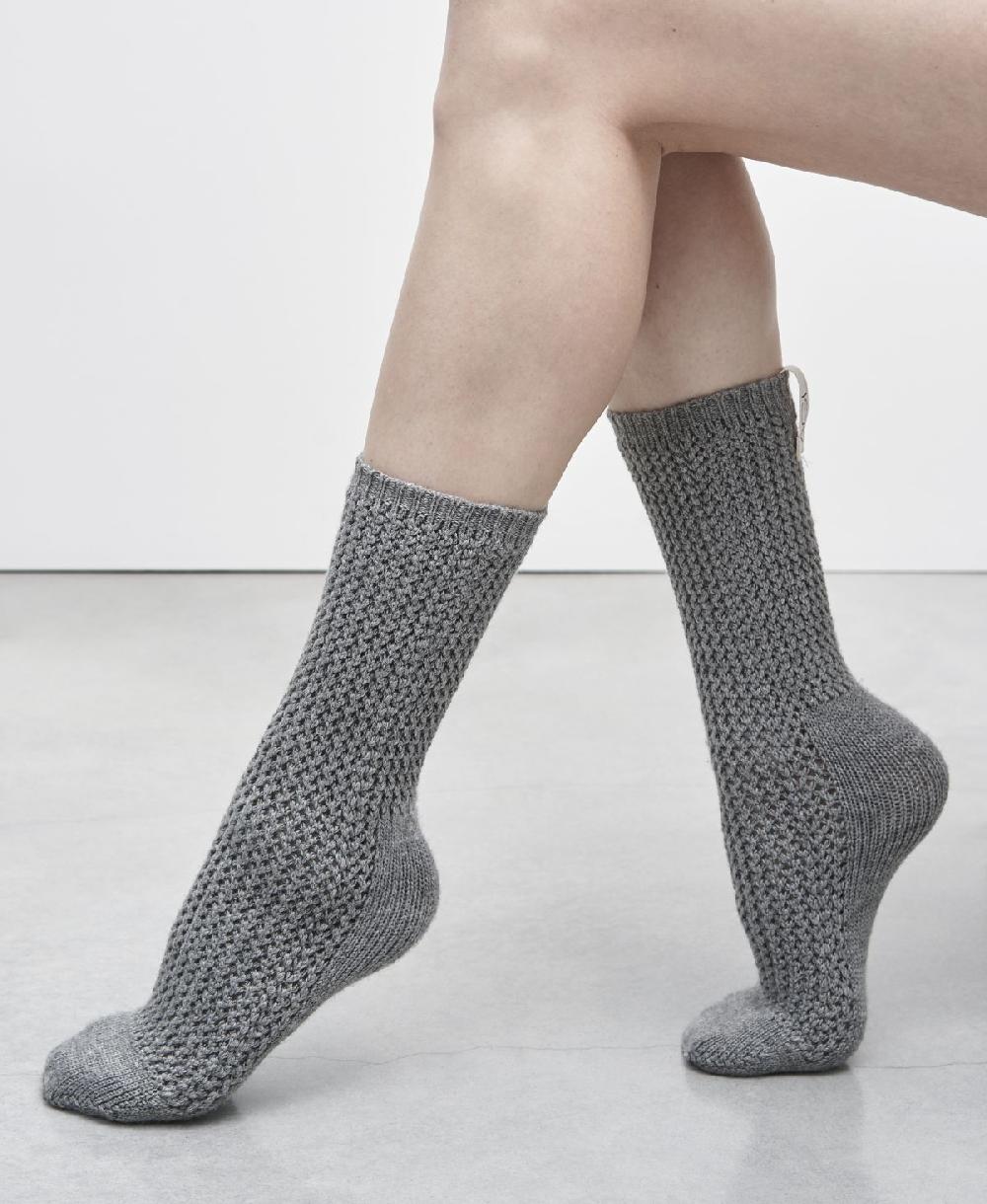 Agl Calze di lana Dark Grey SOCK I Più Venduti
