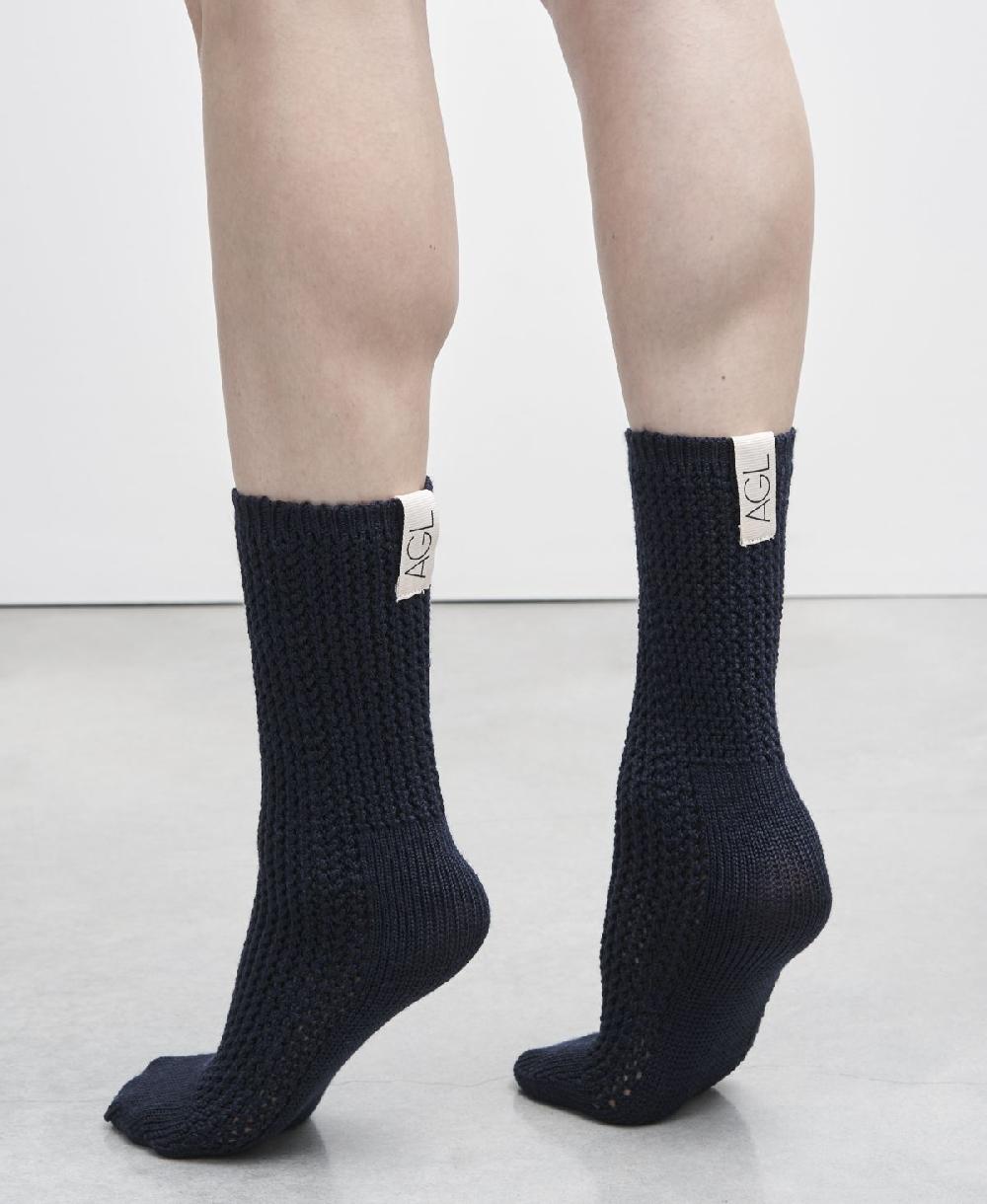 Agl Calze di lana Blu SOCK 50% di sconto con spedizione gratuita
