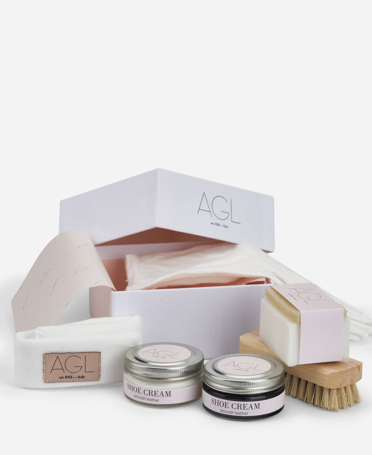 Agl Prodotti per la pulizia delle scarpe Bianco Box shoe care 2025