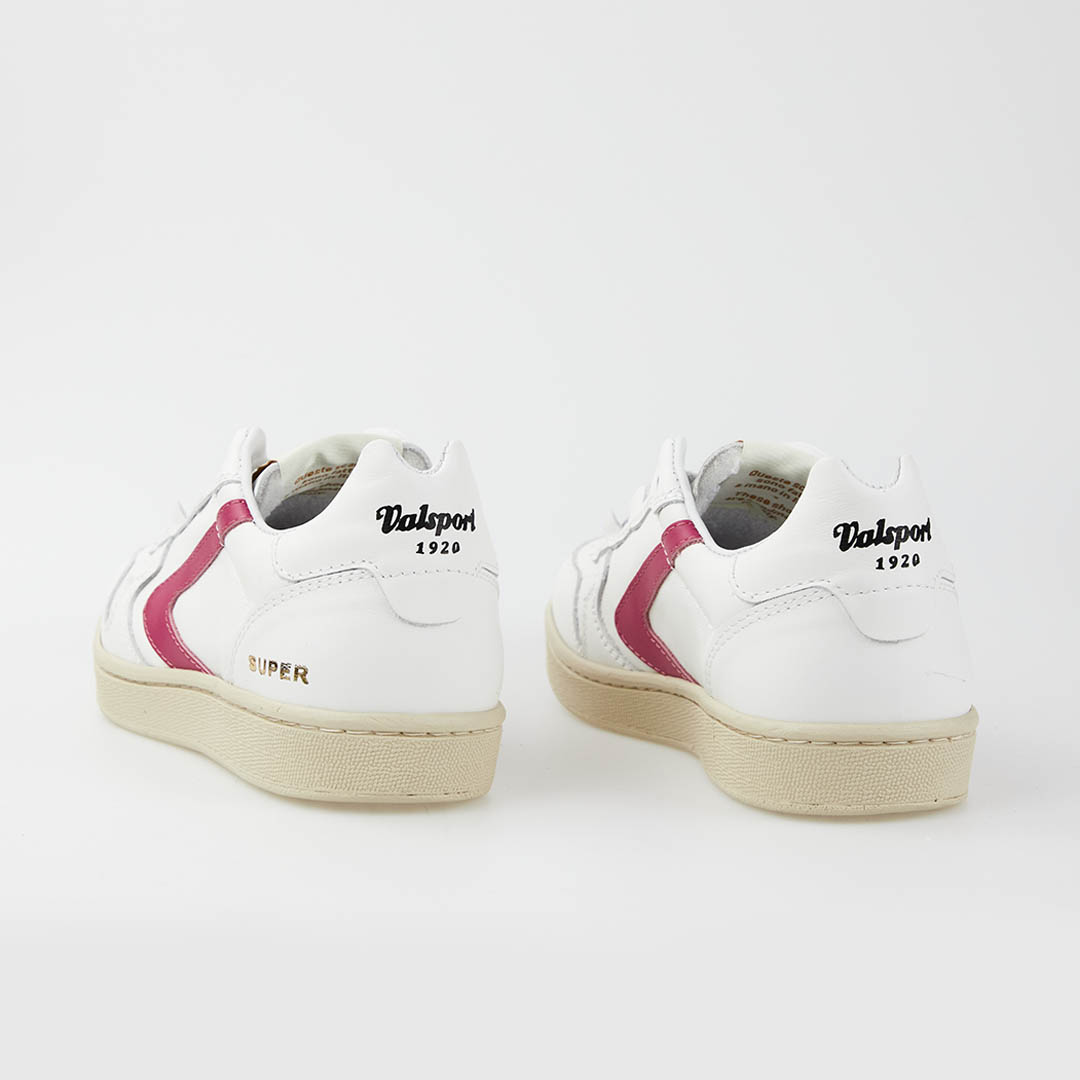 Valsport Super Pelle Bianco Fuxia Affare Del Giorno