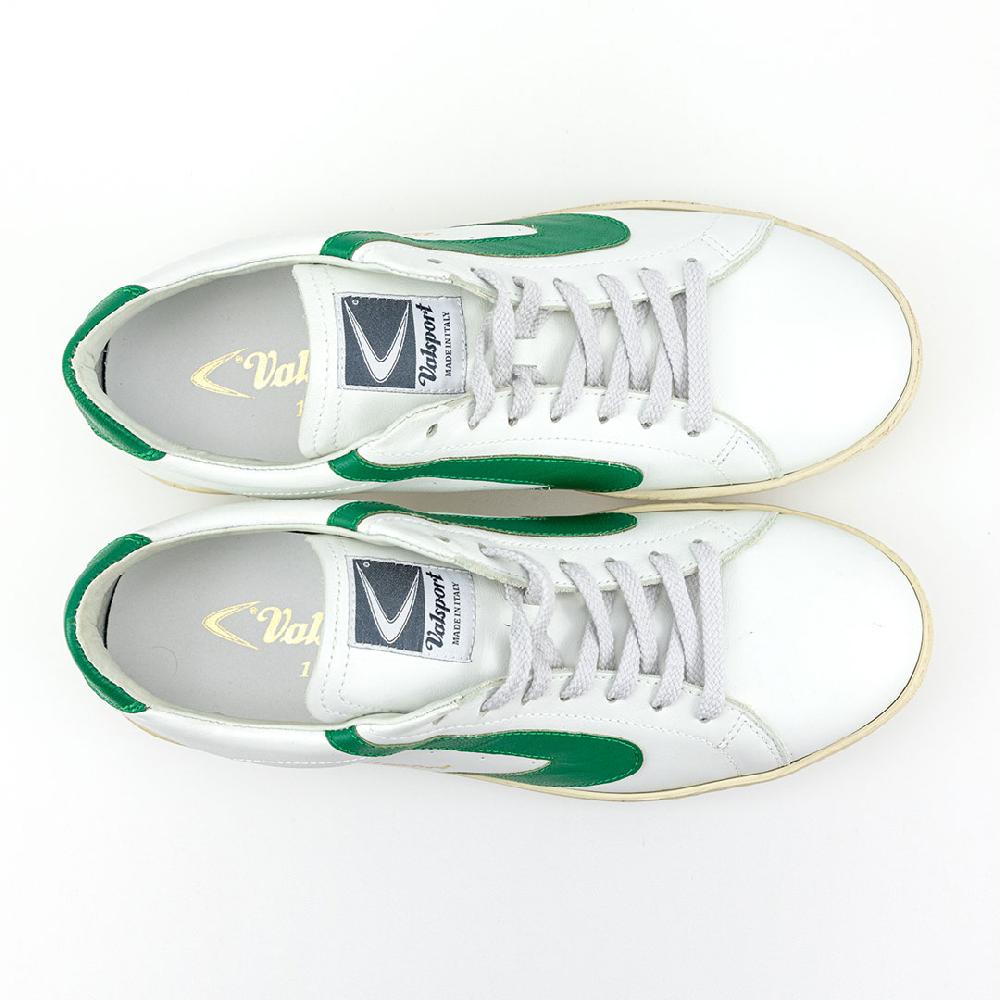 Valsport Tournament Classic Leather Bianco Verde Online Outlet