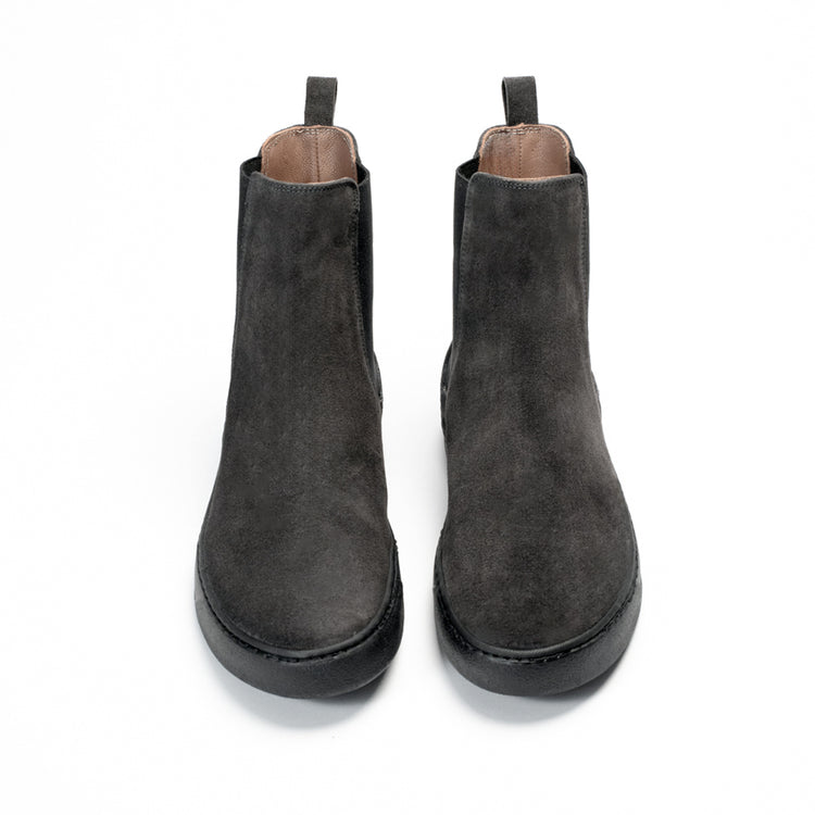 Via Mercanti Arturo Asphalt - Stivaletto alla caviglia Chelsea Beatles per uomo. – VIAMERCANTI Negozi Online