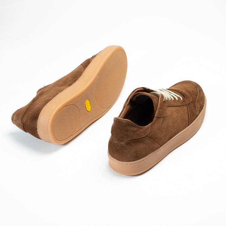Via Mercanti Liam Cognac - Scarpe da ginnastica da uomo – VIAMERCANTI Novità