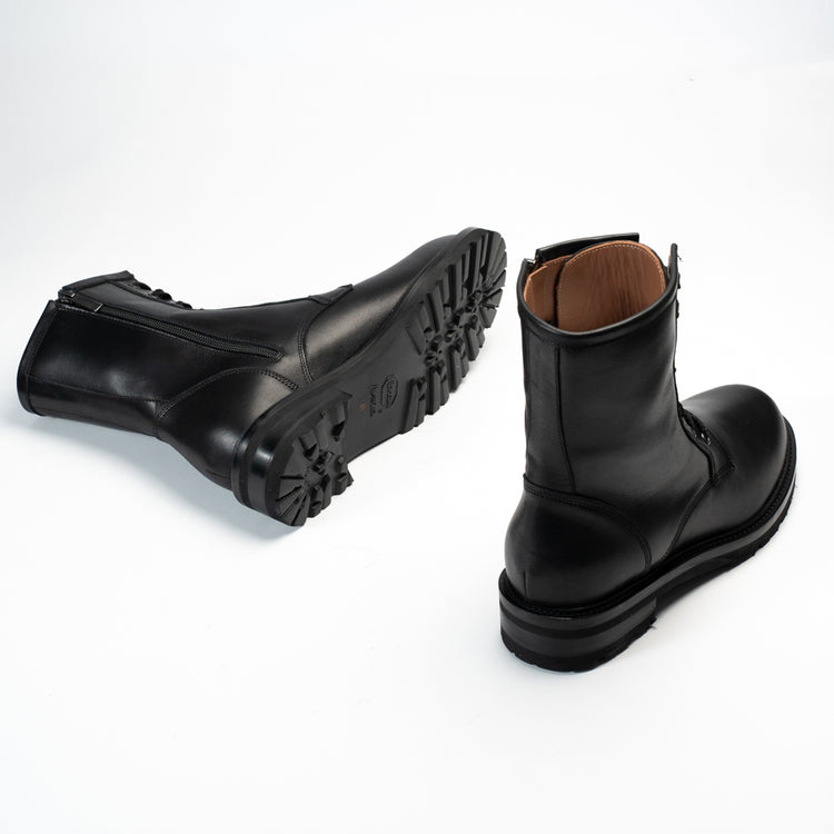 Via Mercanti Lorenzo Calf Black - Stivaletti da uomo. – VIAMERCANTI Negozio online di fabbrica
