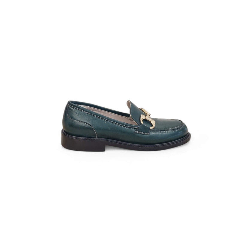 Viola Ricci Gaia - Mocassino nappa glove verde Bestseller