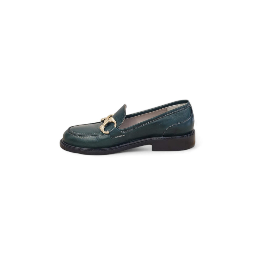 Viola Ricci Gaia - Mocassino nappa glove verde Bestseller