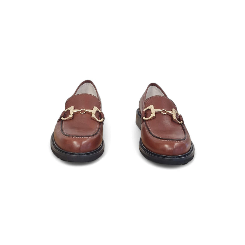 Viola Ricci Gaia - Mocassino nappa glove rhum Sconti questo mese