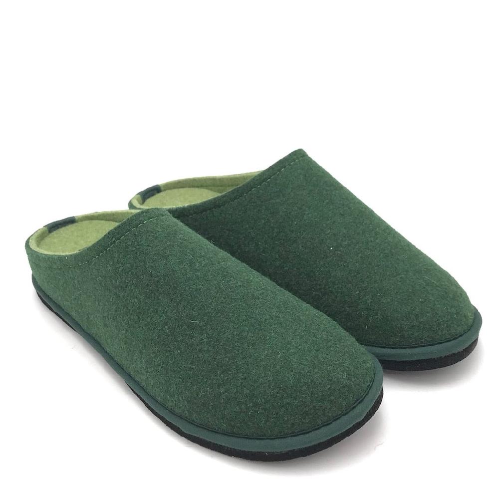 Zulian Calzature Ciabatta Easy bicolor bosco-verde Outlet
