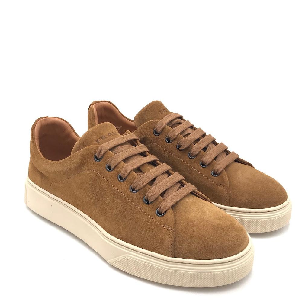 Zulian Calzature Sneakers in crosta cuoio Saldi Di Fabbrica