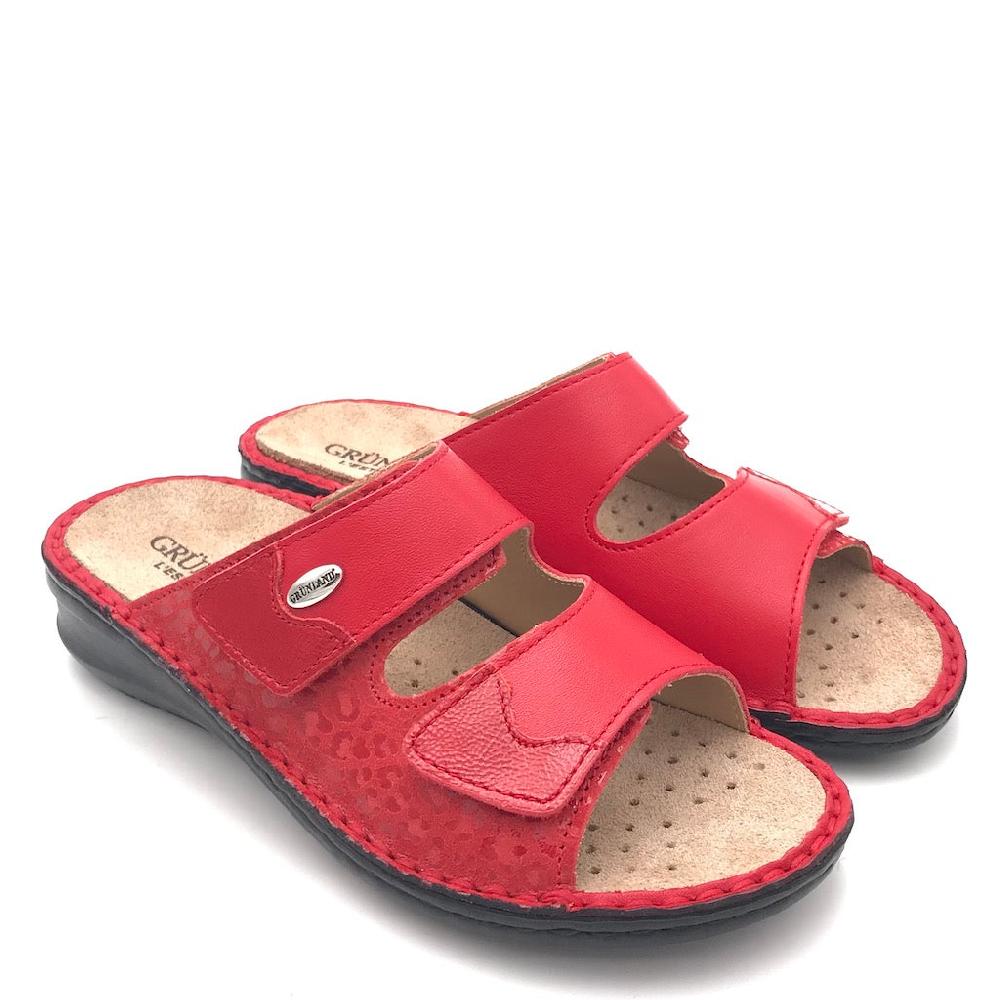 Zulian Calzature Ciabatta Dami rossa In Saldo