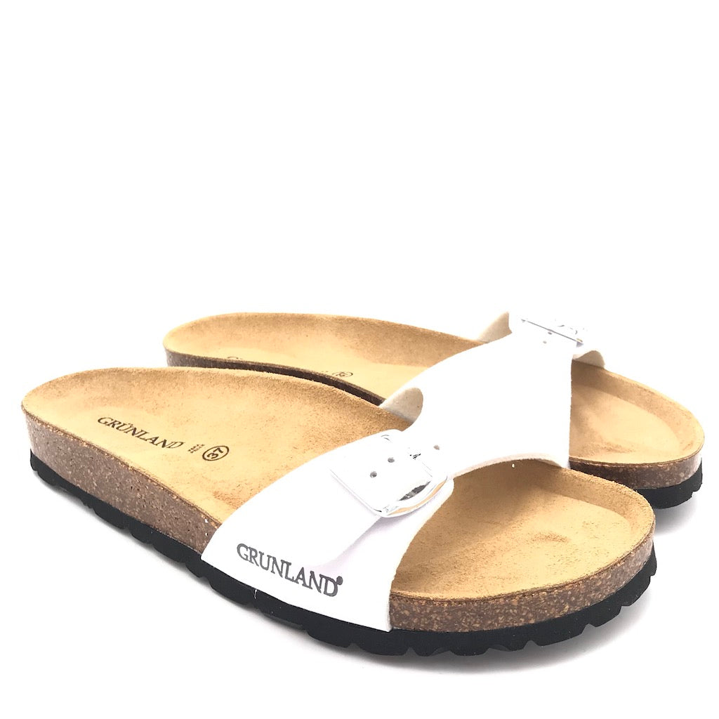 Zulian Calzature Ciabatta Sara fascia bianca 2025