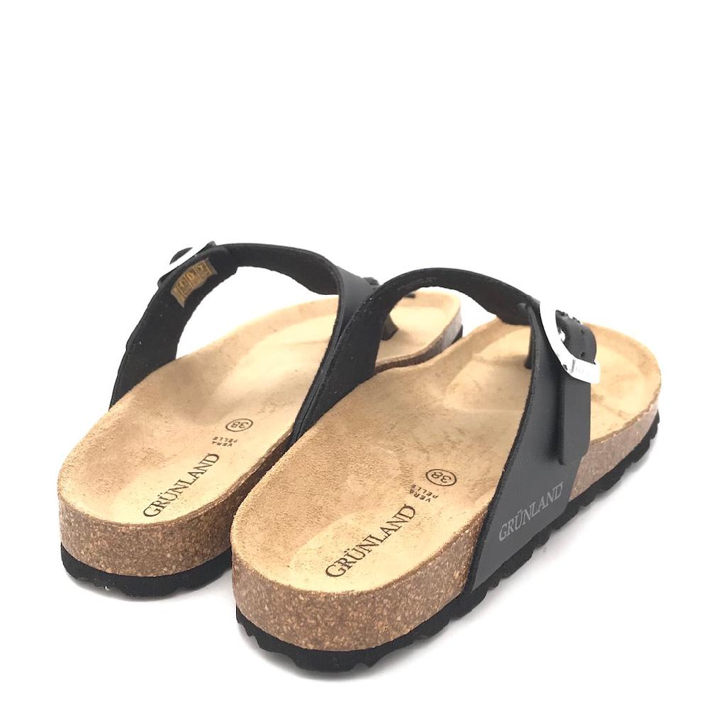 Zulian Calzature Ciabatta Sara infradito nera Italy