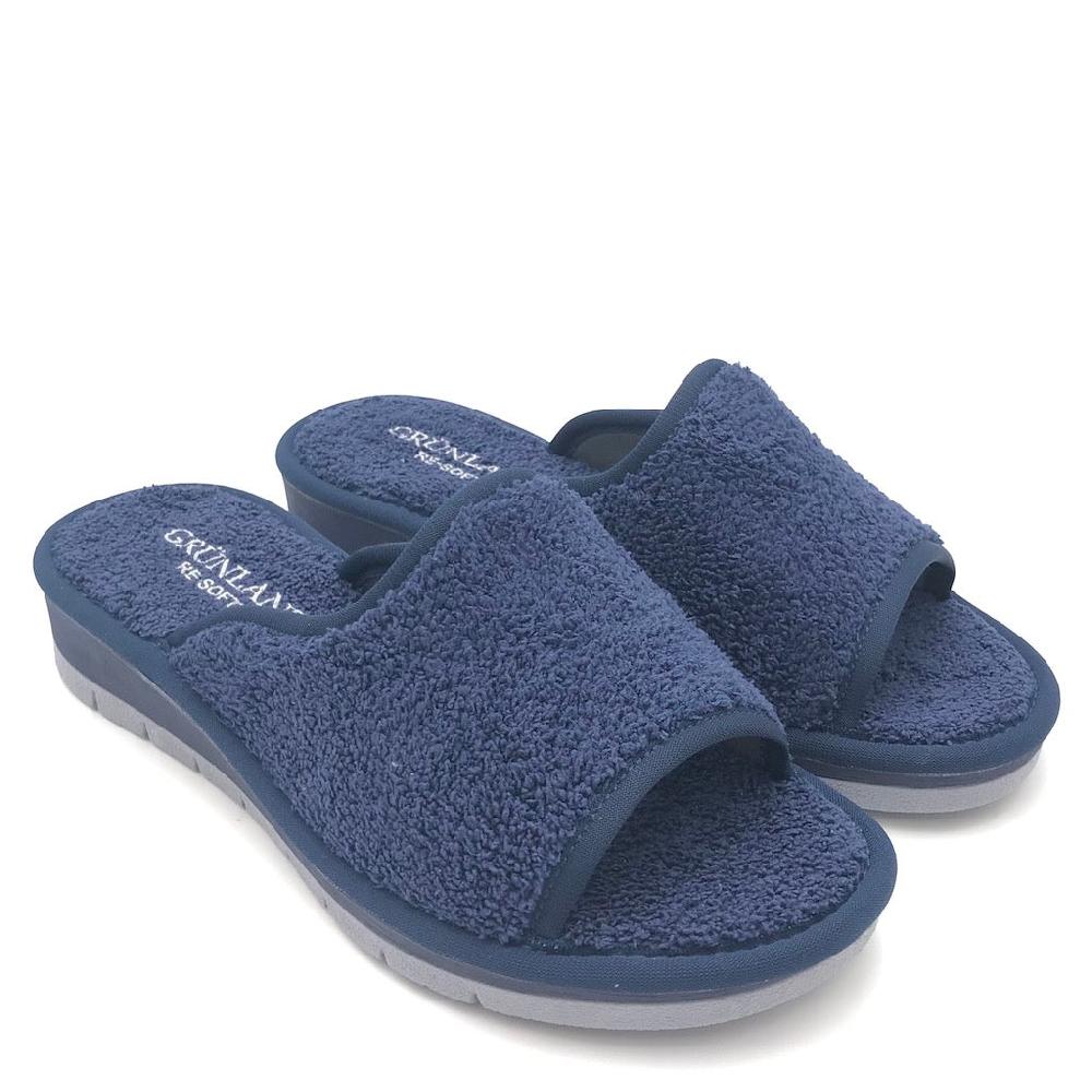 Zulian Calzature Ciabatta Dola spugna blu In Linea