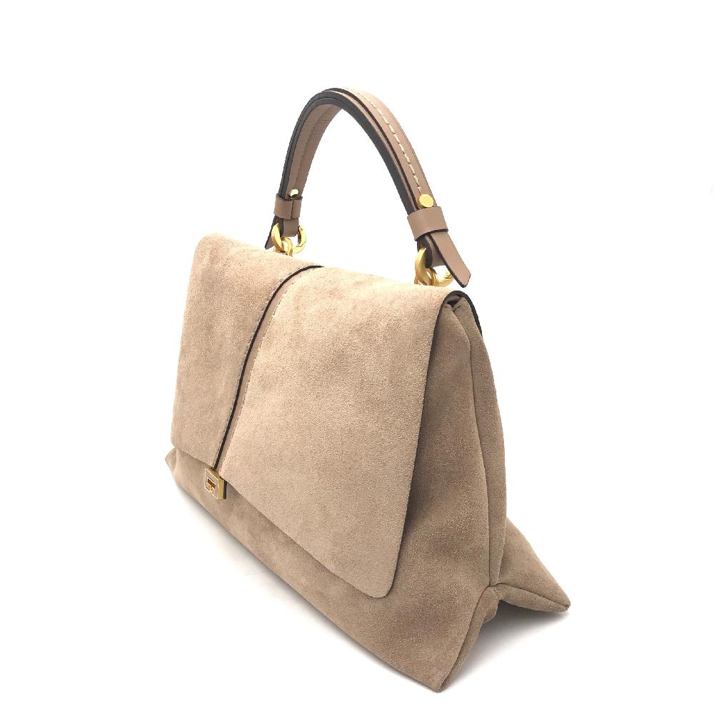 Zulian Calzature Borsa Kendall camoscio visone Qualità Garantita