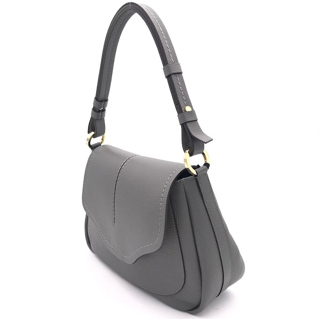 Zulian Calzature Borsa Cecilia large asfalto Promozione Limitata