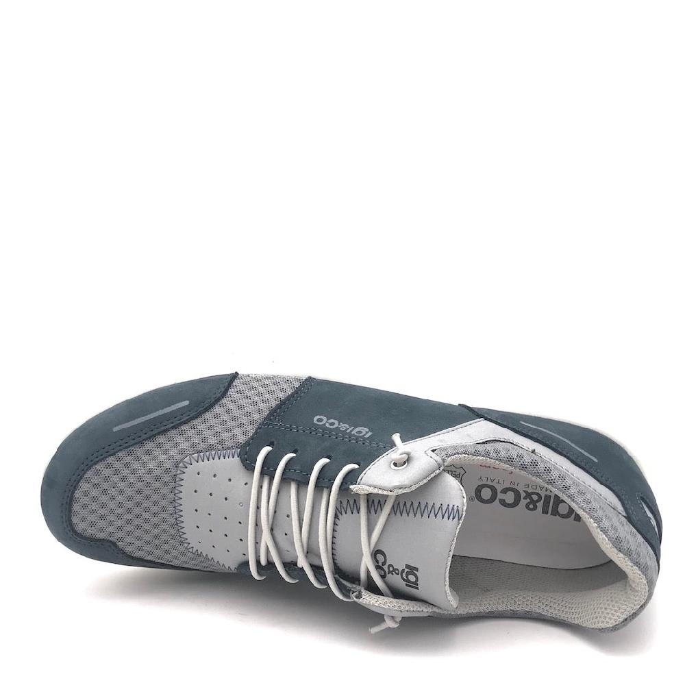 Zulian Calzature Sneakers Edo blu Sconto