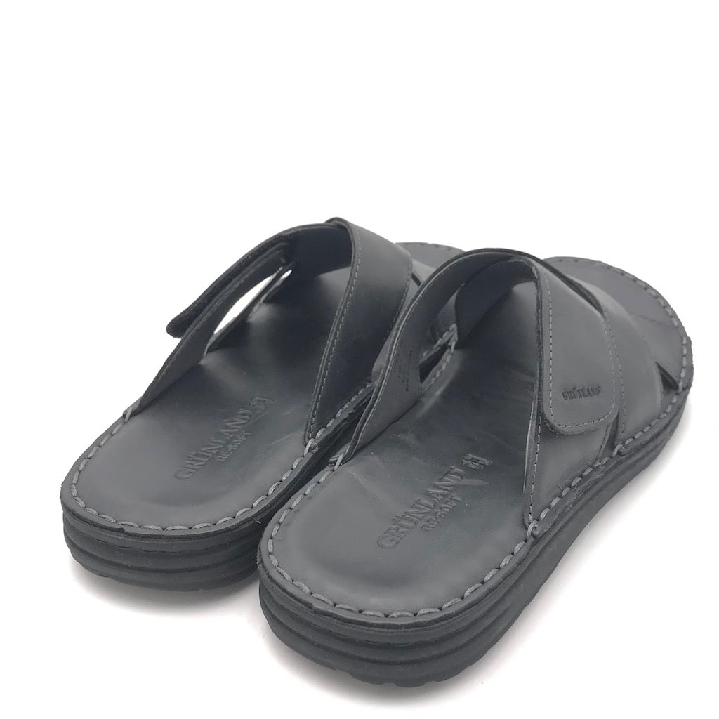 Zulian Calzature Ciabatta Lapo nero Economico