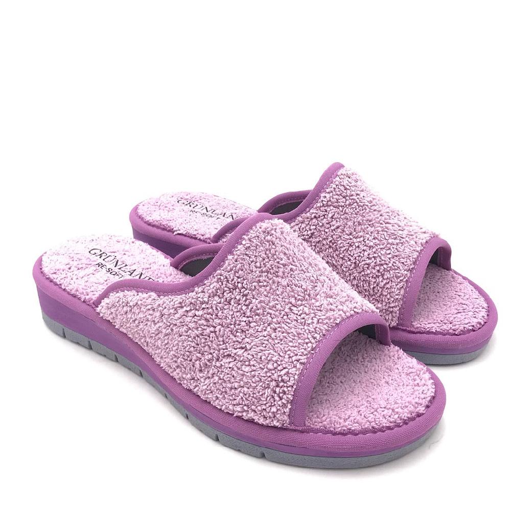 Zulian Calzature Ciabatta Dola spugna lilla In Vendita