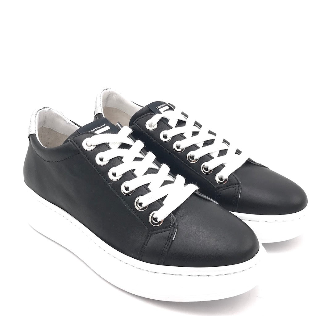 Zulian Calzature Sneakers Basic nera Moda