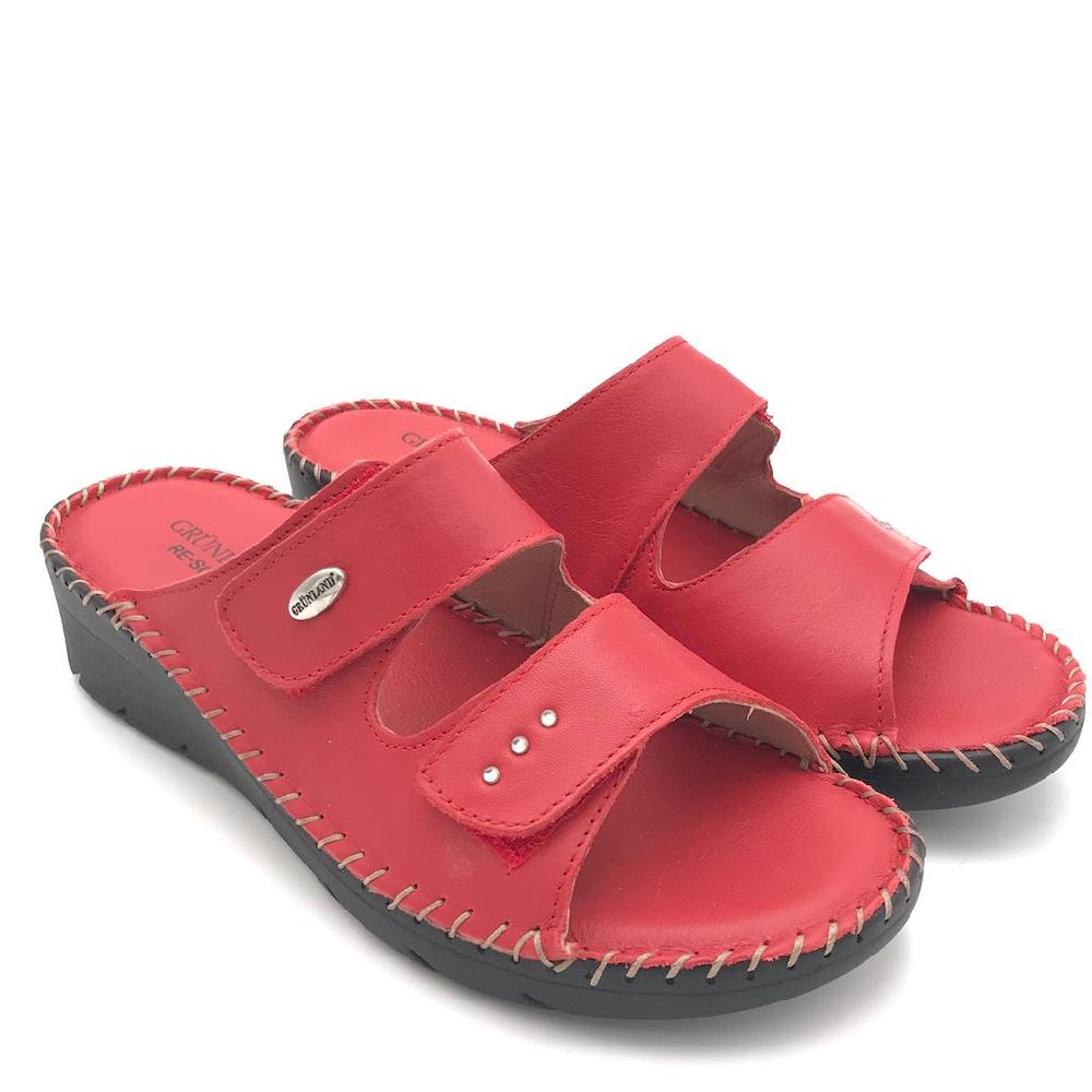 Zulian Calzature Ciabatta Bico rossa Spedizione Gratuita