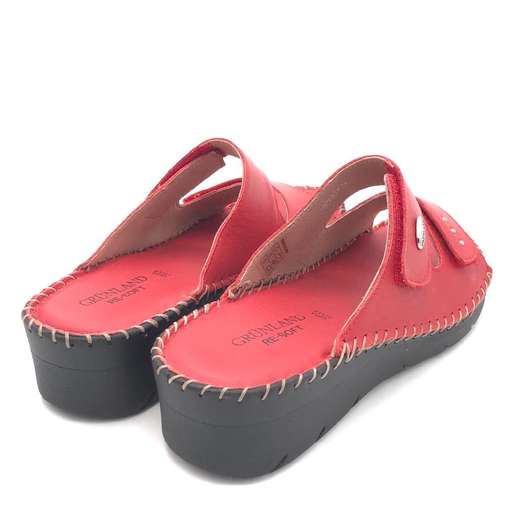 Zulian Calzature Ciabatta Bico rossa Spedizione Gratuita