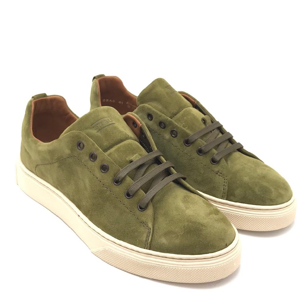Zulian Calzature Sneakers in crosta foglia Soddisfazione Garantita