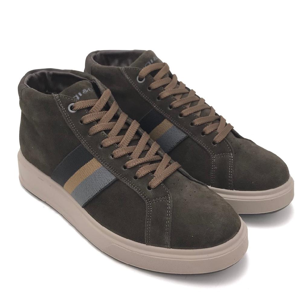 Zulian Calzature Sneakers Sten caffè Qualità Garantita