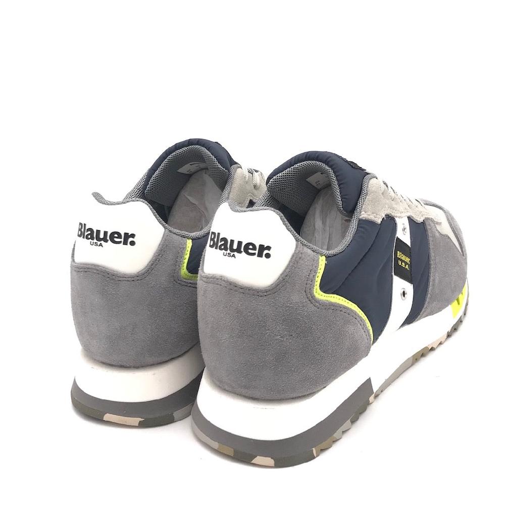 Zulian Calzature Sneakers Queens01 Dir navy-grey Outlet