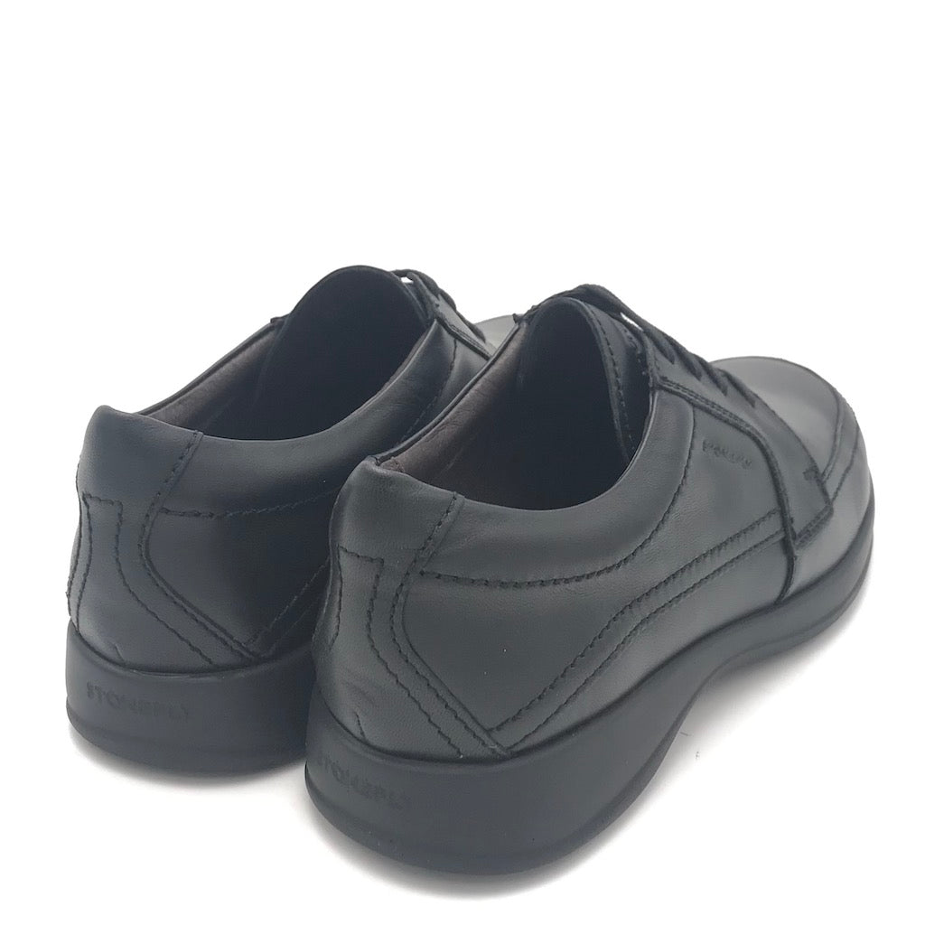 Zulian Calzature Scarpa Season allacciata in nappa nera I Più Venduti