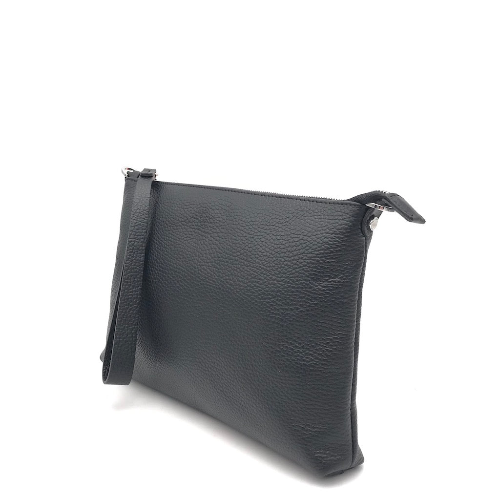 Zulian Calzature Pochette Jana nera Saldi Di Fabbrica