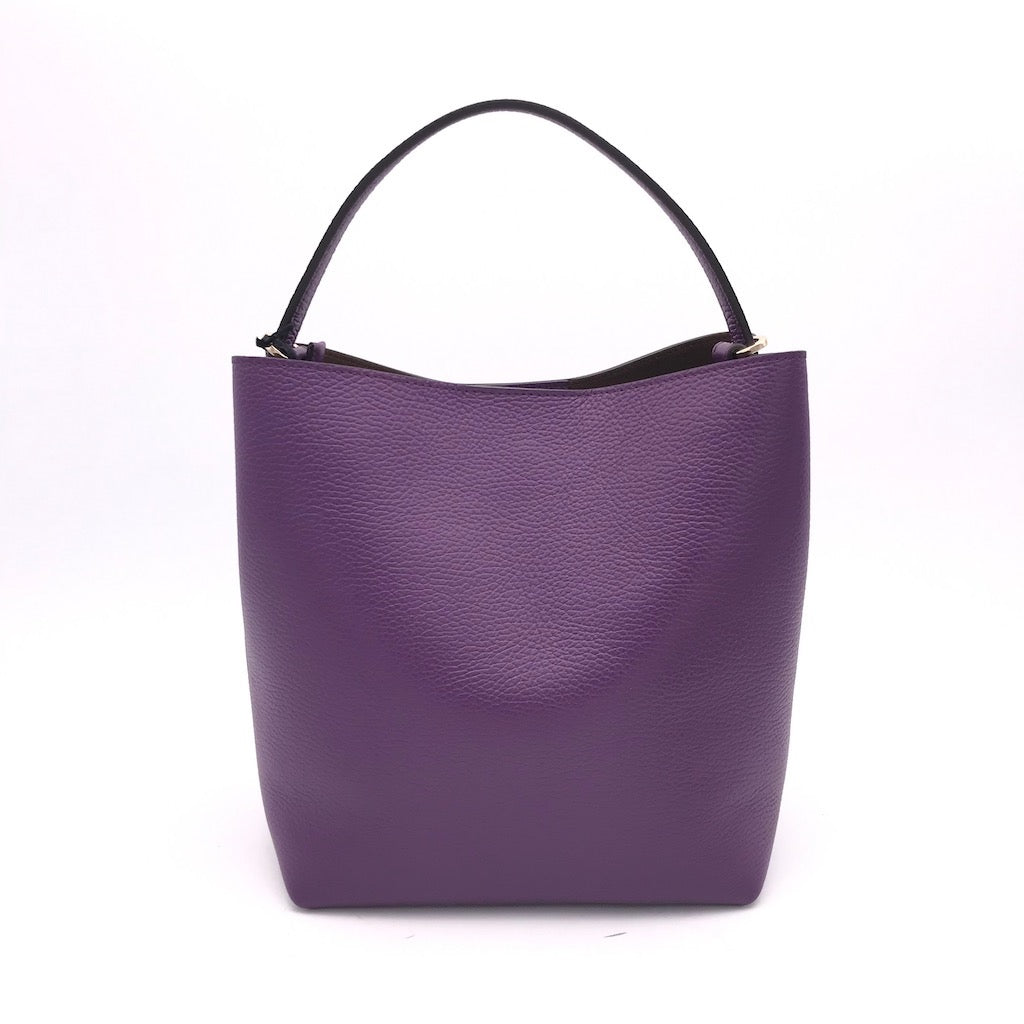 Zulian Calzature Borsa a mano Nina viola Vendite Flash