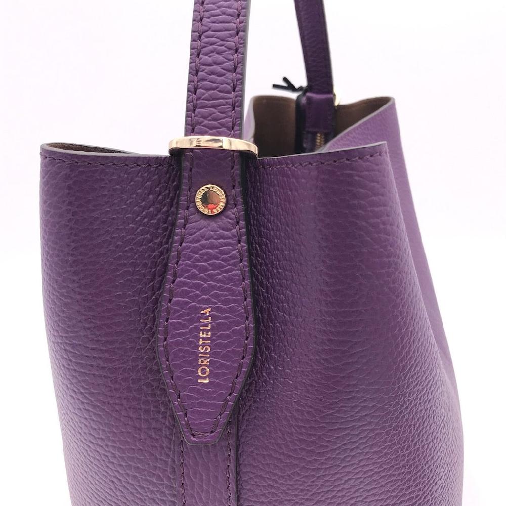 Zulian Calzature Borsa a mano Nina viola Vendite Flash