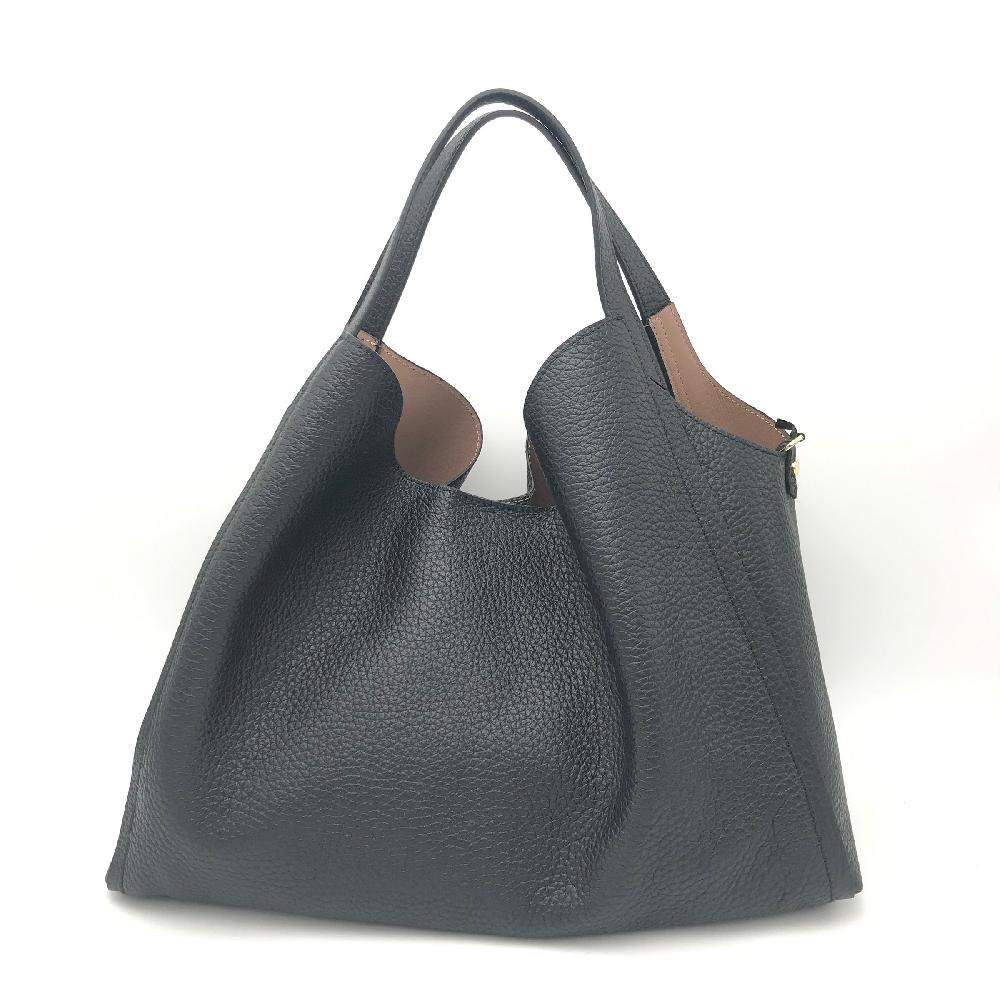 Zulian Calzature Borsa a spalla Serena nera Italy