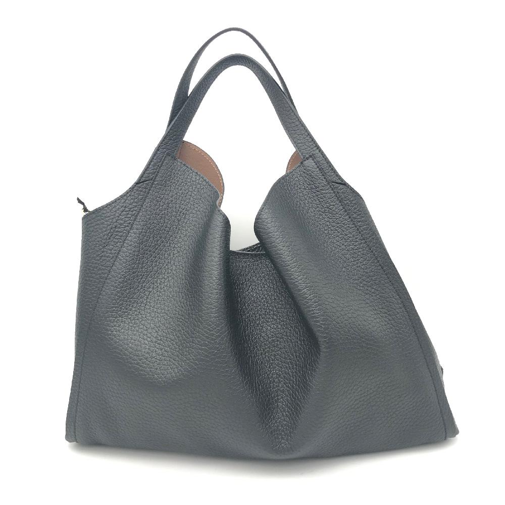 Zulian Calzature Borsa a spalla Serena nera Italy