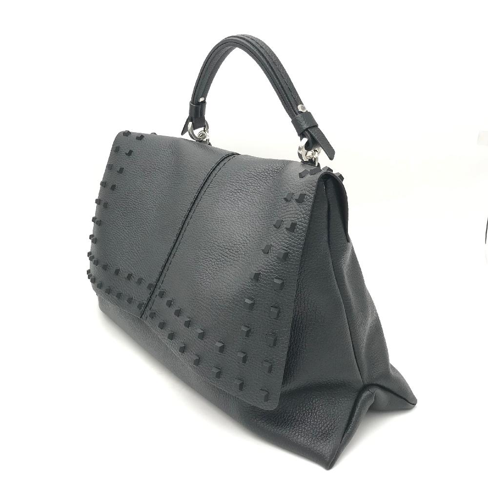 Zulian Calzature Borsa Kendal large nera borchie Fino Al -60%