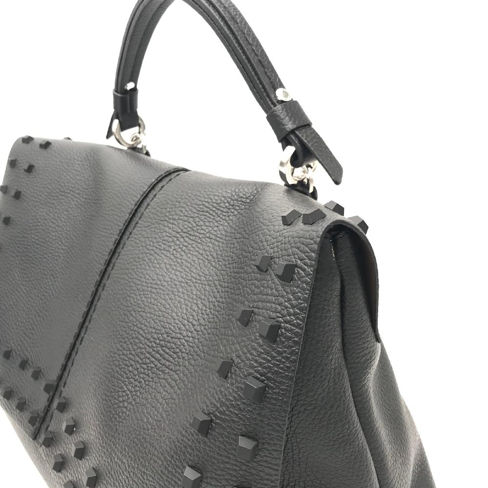 Zulian Calzature Borsa Kendal large nera borchie Fino Al -60%