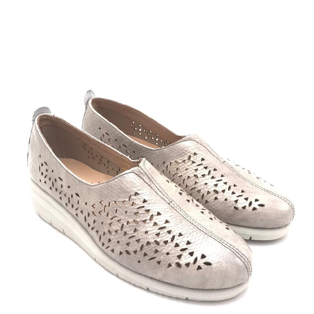 Zulian Calzature Scarpa Rysa grigio chiaro In Vendita