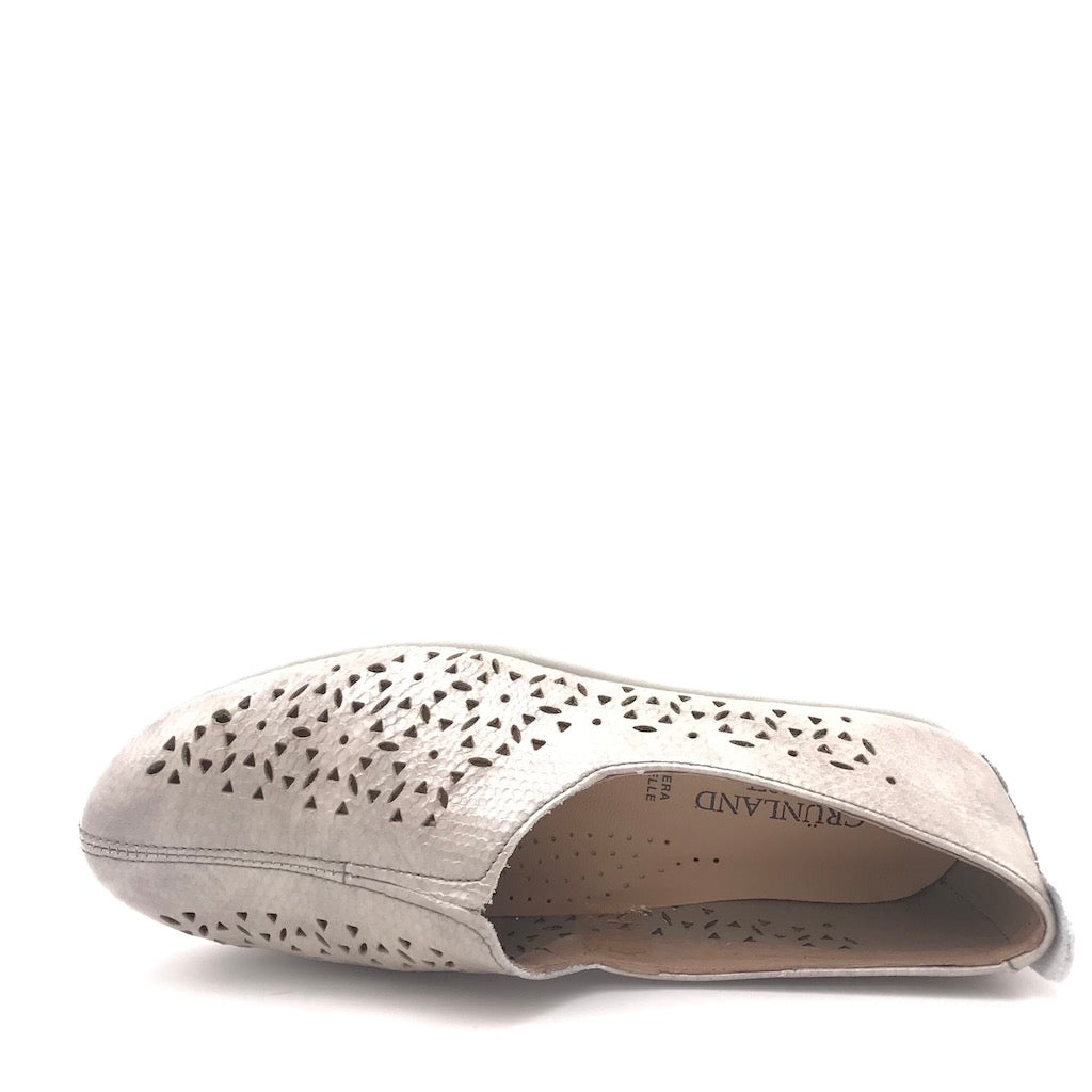 Zulian Calzature Scarpa Rysa grigio chiaro In Vendita