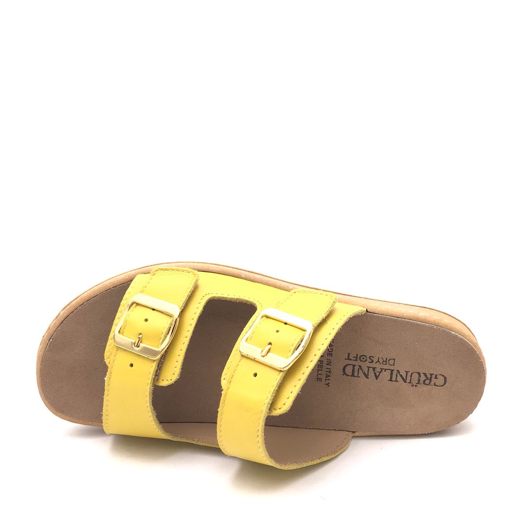 Zulian Calzature Ciabatta Moll giallo ocra Hotsell