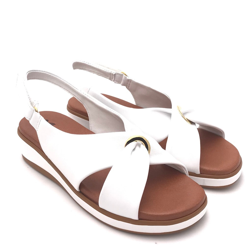 Zulian Calzature Sandalo bianco Italy