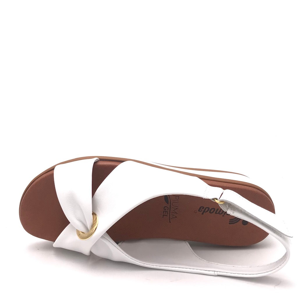 Zulian Calzature Sandalo bianco Italy