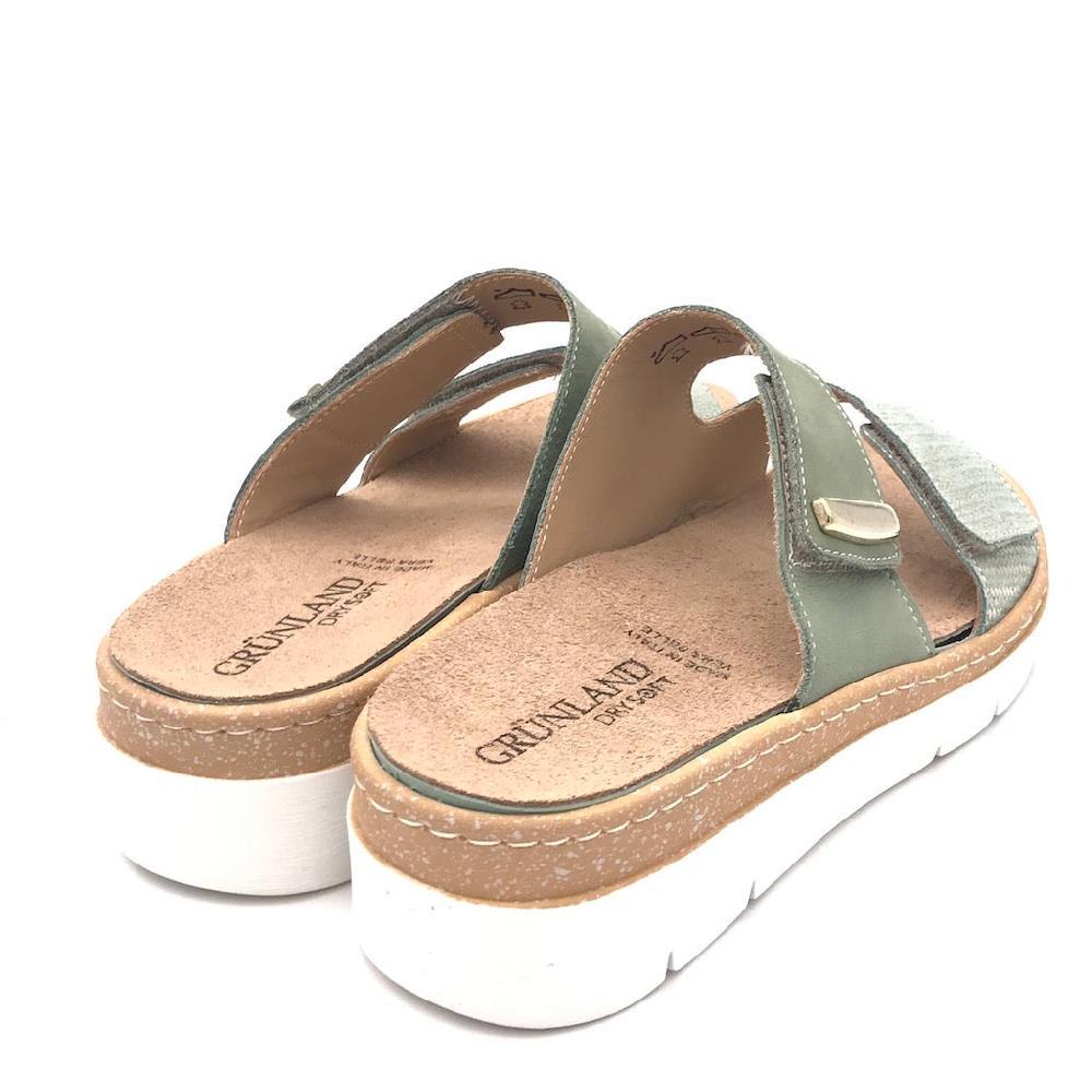 Zulian Calzature Ciabatta Moll salvia Italia