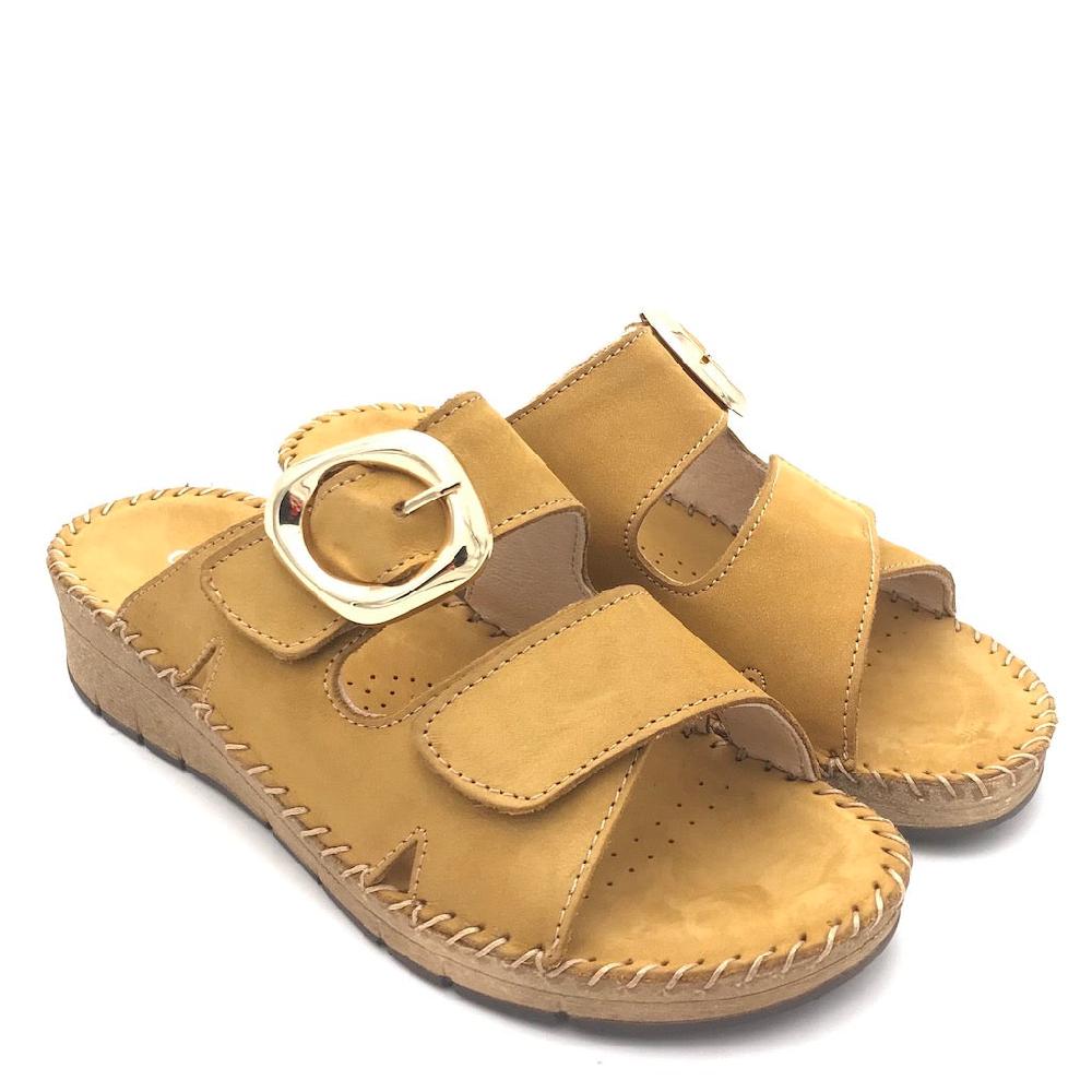 Zulian Calzature Ciabatta Palo ocra 2025