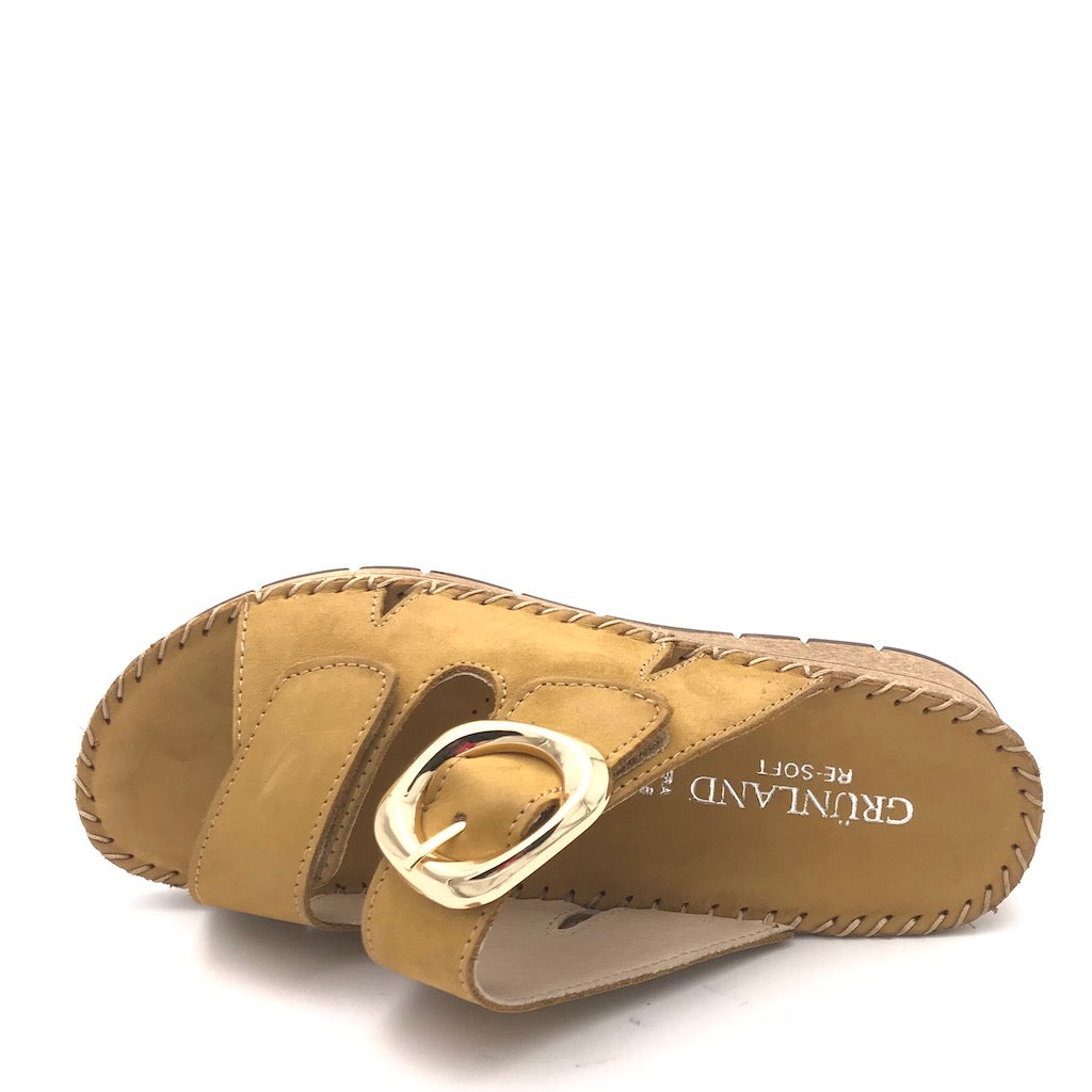 Zulian Calzature Ciabatta Palo ocra 2025