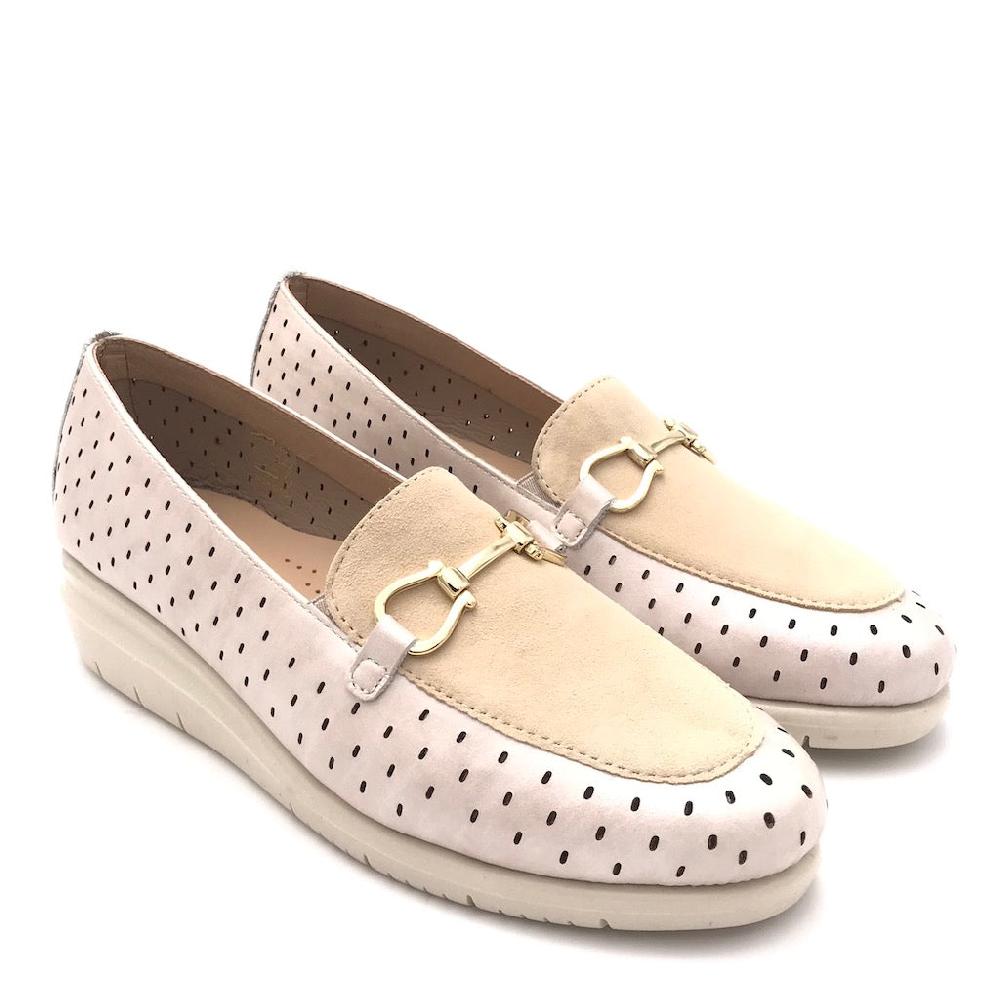 Zulian Calzature Scarpa mocassino Rysa sabbia Nuovo