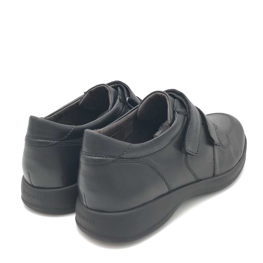 Zulian Calzature Scarpa strappo Season in nappa nera Negozi Online